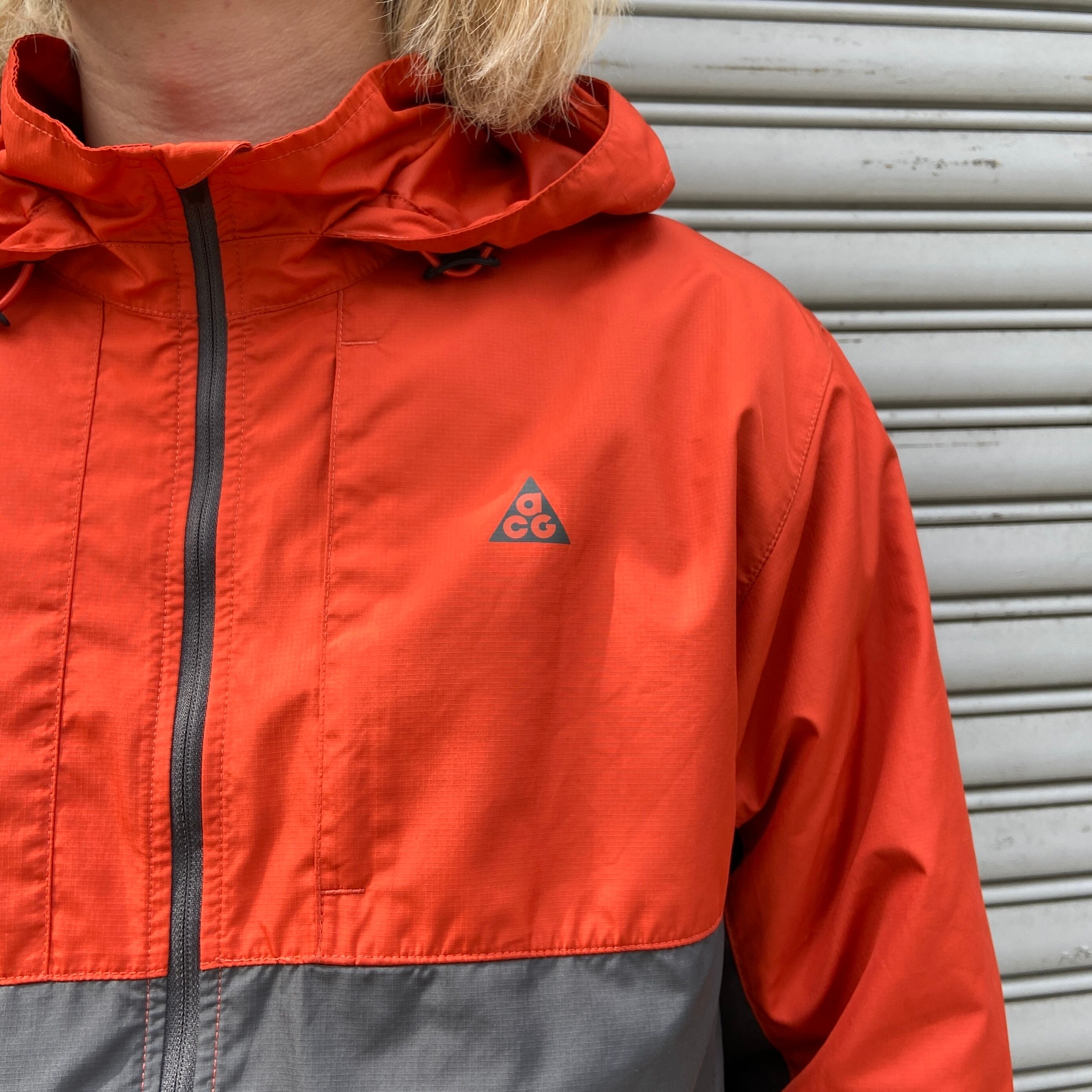 NIKEACG ナイキ ストームフィット ナイロンジャケット オレンジ