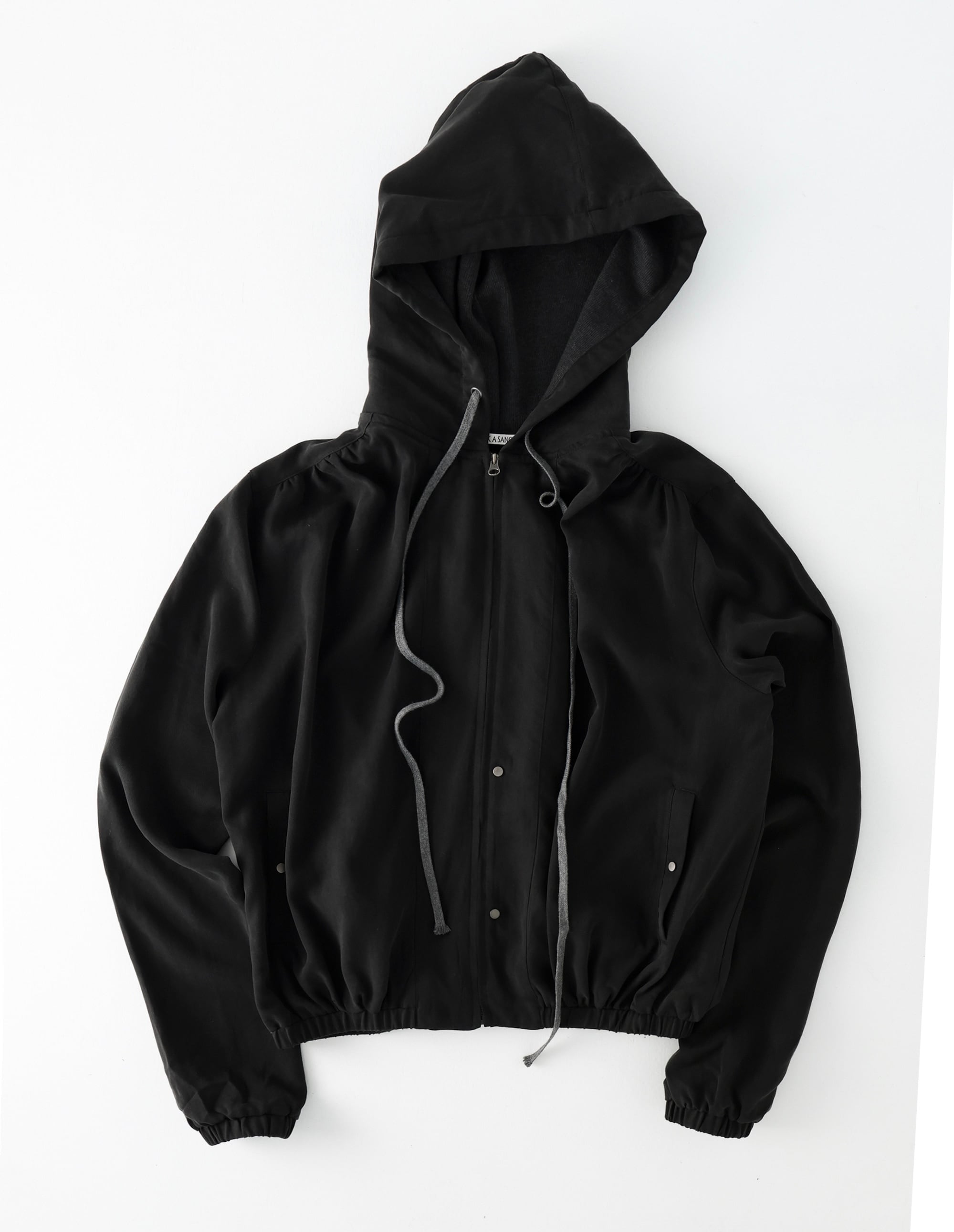 【ulikasanctus】PLAKET HOODED JACKET