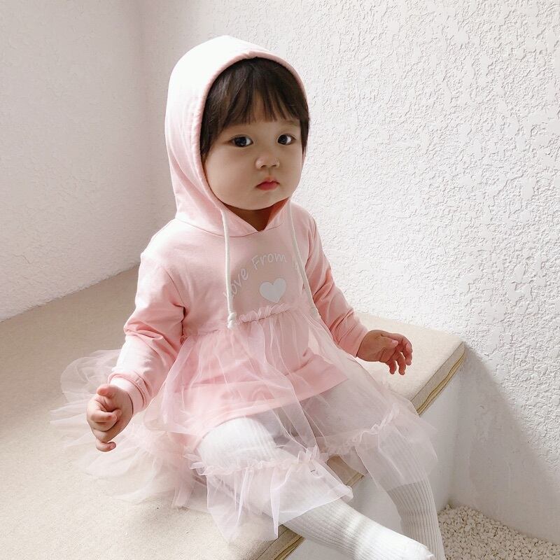 スプリングサマー薄手フードスカート ドレス セーター ロングスタイル 大人ガーリー スウィート キュート カジュアル 春物 夏物 超面白いベビーショップ29243689774