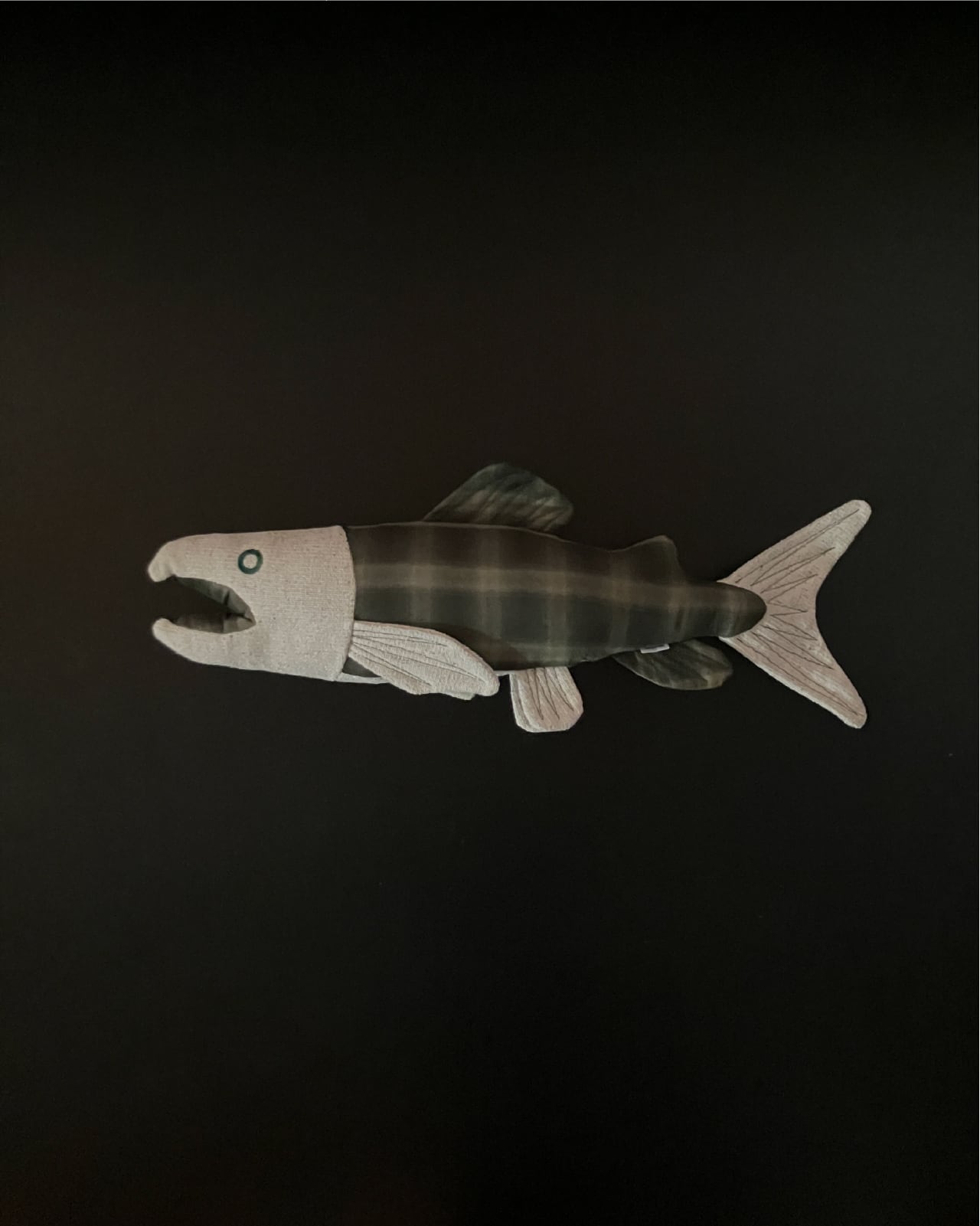 SHAKE plush - Green Plaid pattern