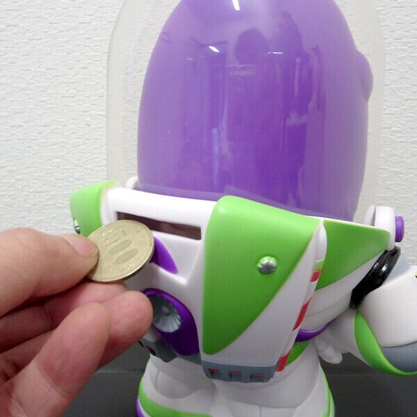 トイストーリー バズライトイヤー フィギュア バンク 貯金箱