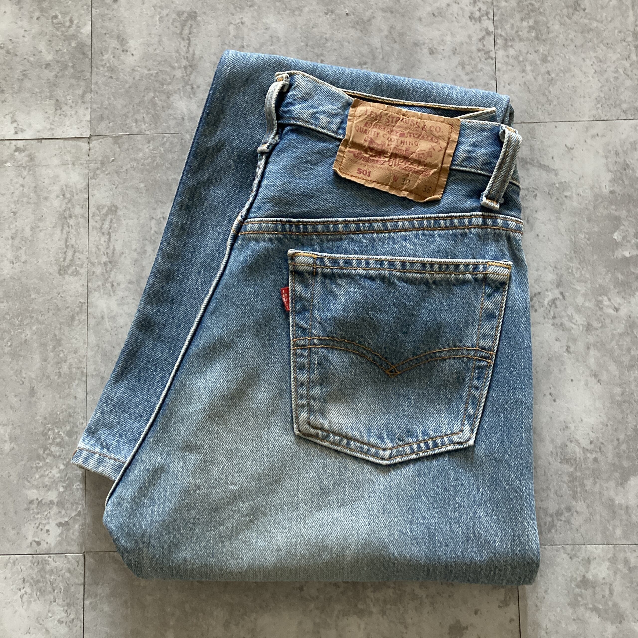 W30 L36】90's US.Levis 501 リーバイス サンアンジェロ工場(552
