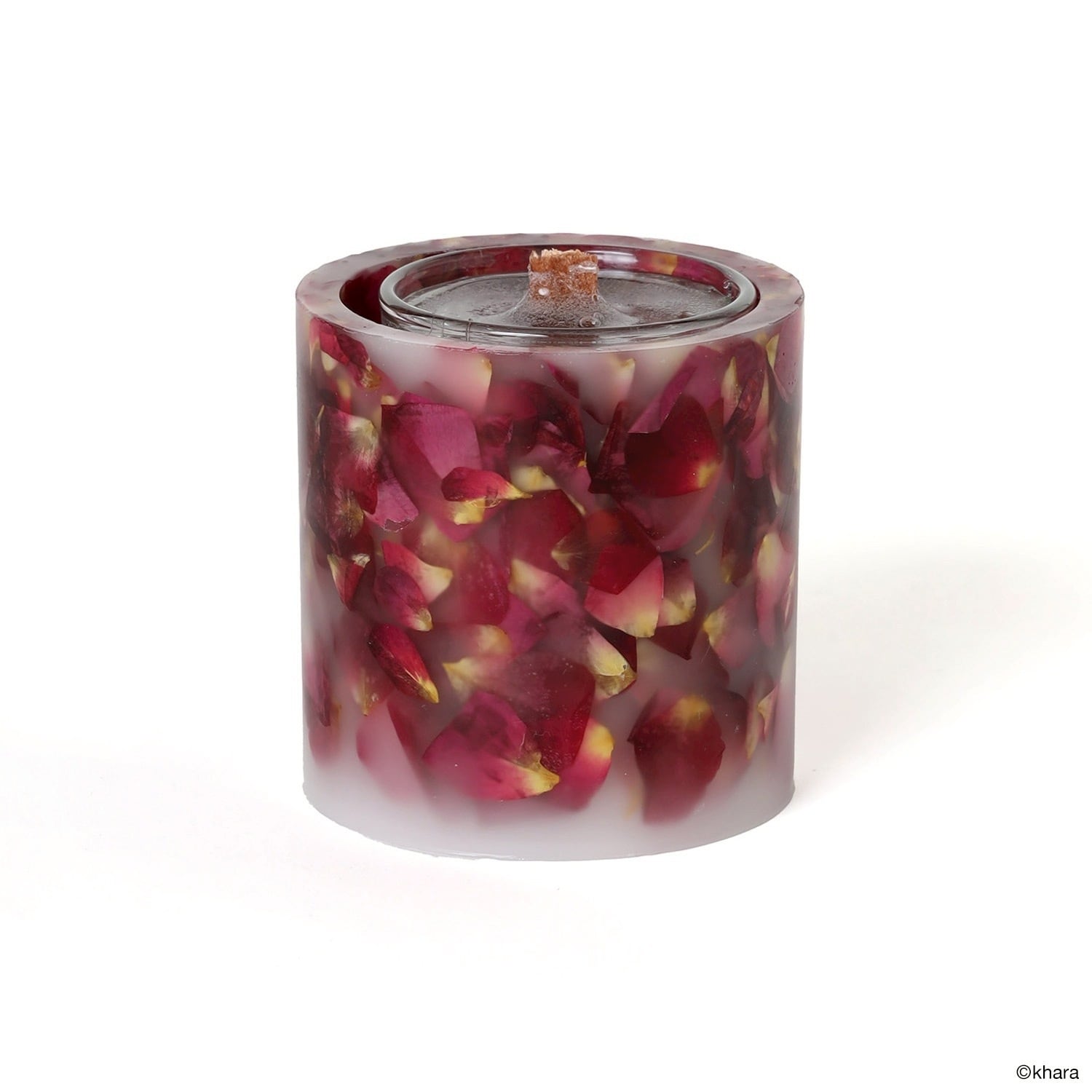 EVANGELION Flower Aroma Candle（Takibi）by soli（RED） | soli candle