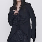 gather ribbon long tops / l0844