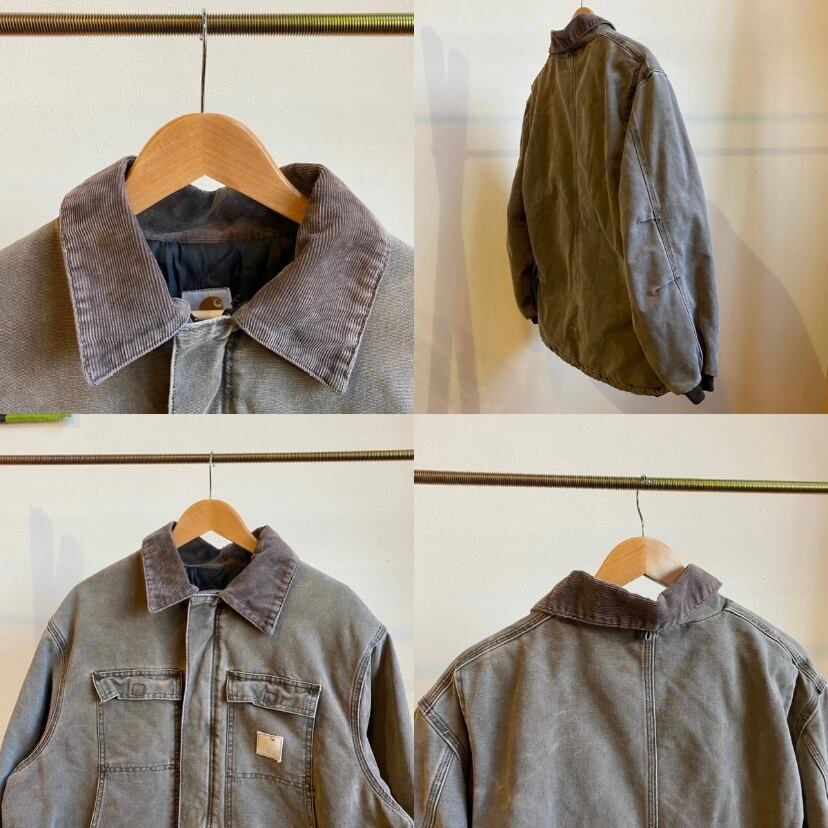 カーハート　トラディショナルコート　ダック地　襟コーデュロイ　Carhartt