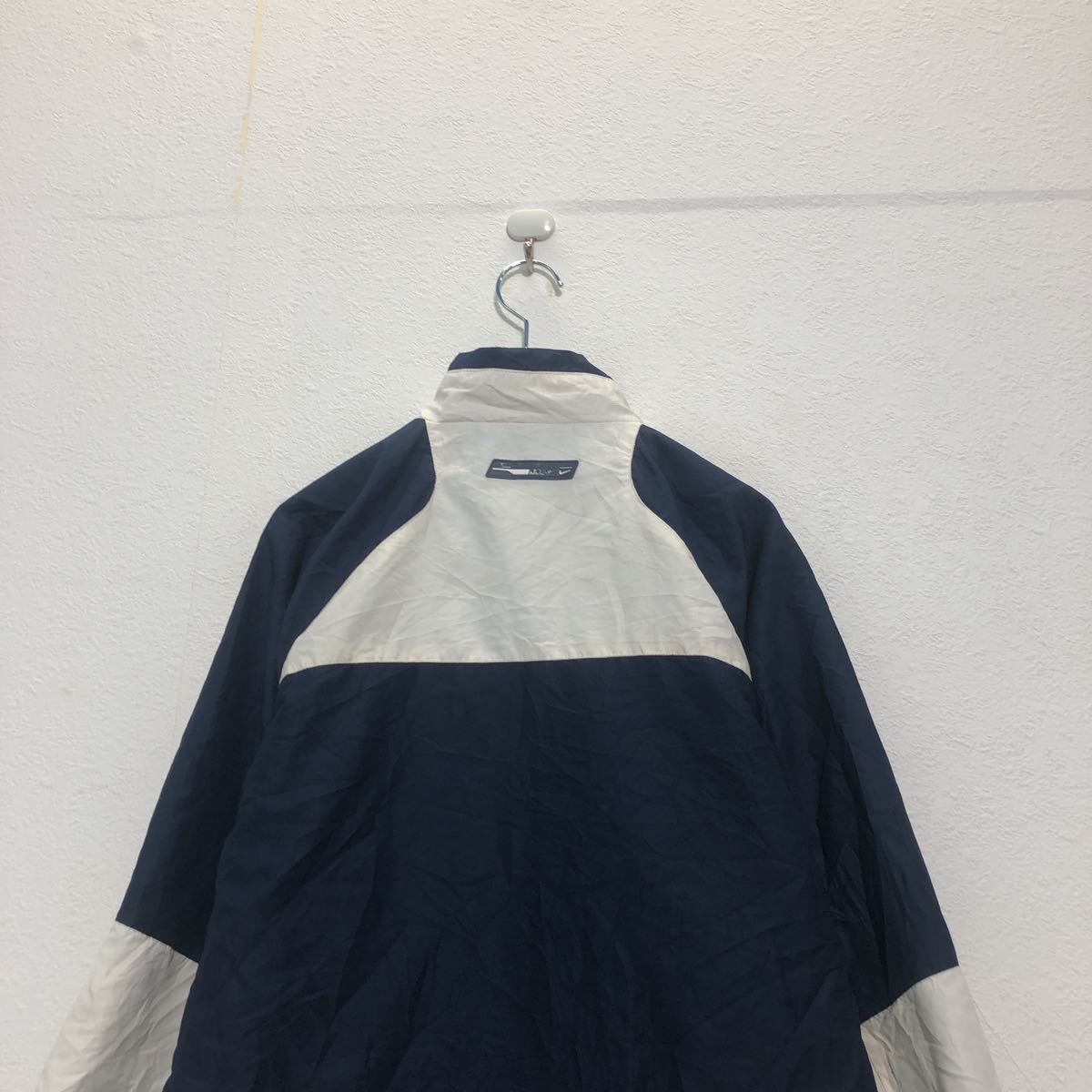 Nike ネイビー ジップアップジャケット XXL NIKE（ナイロンジャケット 