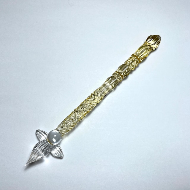 Royal glass pen レモンイエロー