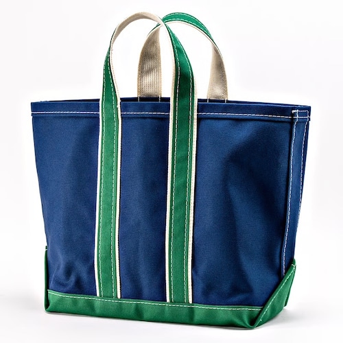 WORKERS Deluxe Tote Bag/ Navy Body x Green Handle