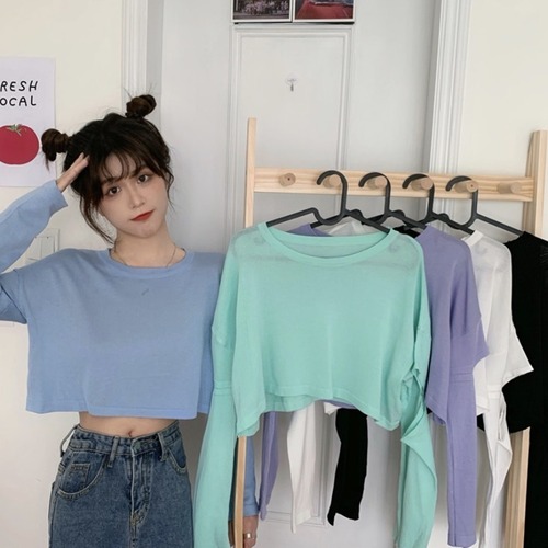 ✞ スタンダードラウンドネックスリーブショート長袖Tシャツ シャツブラウス ロング レトロ ✞ゴスロリ SM ミリ 甘ロリ クラロリ 和ロリ エレガント 黒ロリ 姫ロリ 華ロリ BB-BB4491865