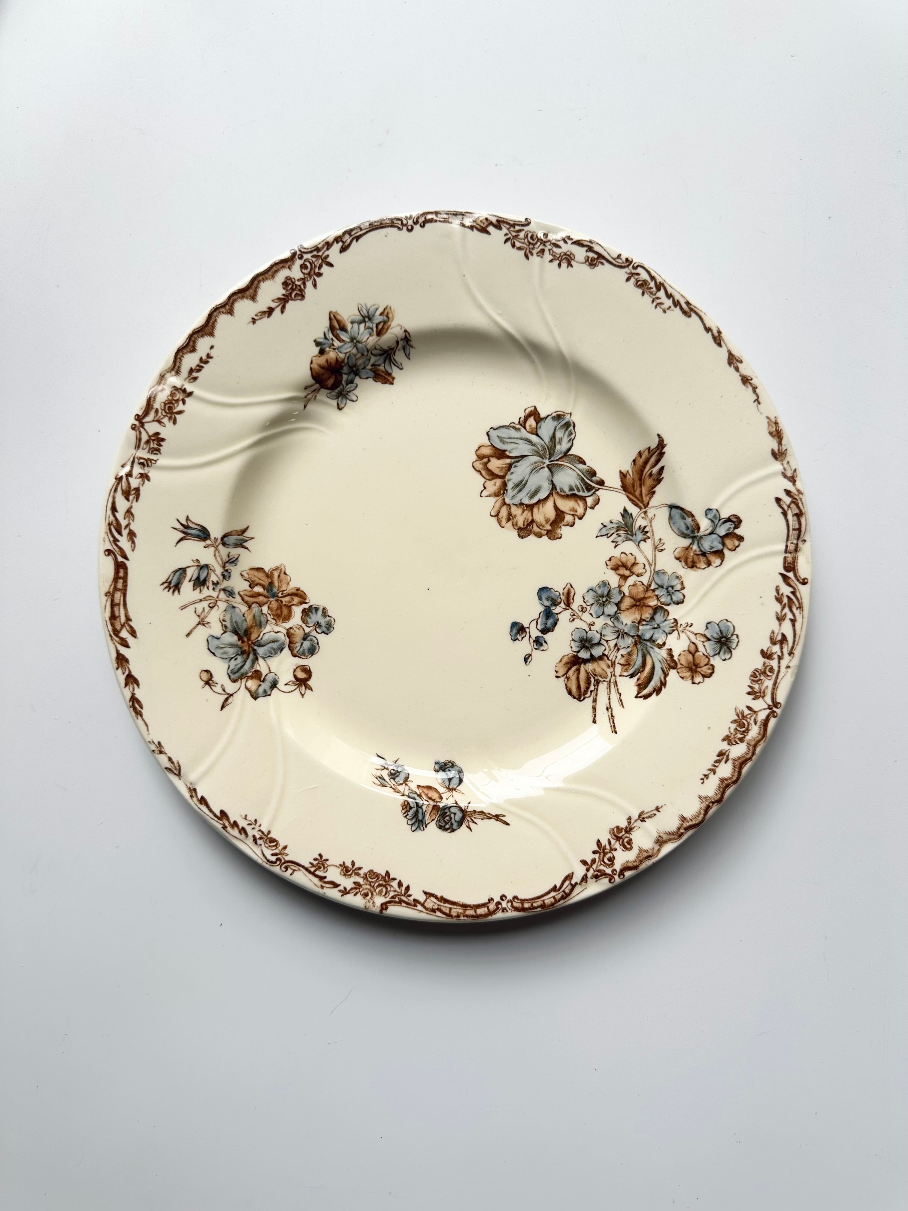 バドンヴィレー badonviller ラヴィエ フランス アンティーク プレート