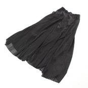 【美品 社交ダンス衣装】スカート レッスンウェア 練習着 prima boutique プリマブティック 黒 ブラック 透け感 シースルー