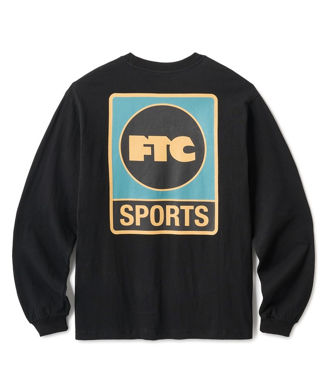 【FTC】SPORTS L/S TEE - BLACK