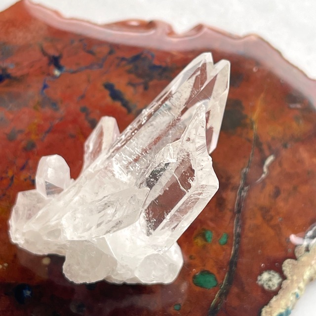 【特別販売】【訳アリ】【トップクオリティ】ゼッカデソウザ産　水晶クラスター　No.1