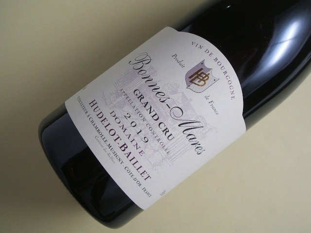 特級　ボンヌ・マール　2019年　ユドロ・バイエ