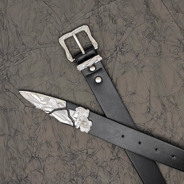 【MXDシリーズ】★ベルト★ 飾り物 レトロ風 メンズ オリジナル 合わせやすい かっこいい デザイン性有り