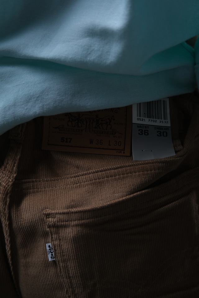 Utah/92's "Levi's" 517 corduroy pants/beige