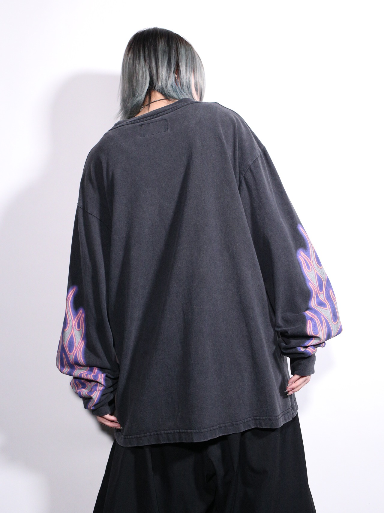 poison girl graphic oversize l/s tee - 6