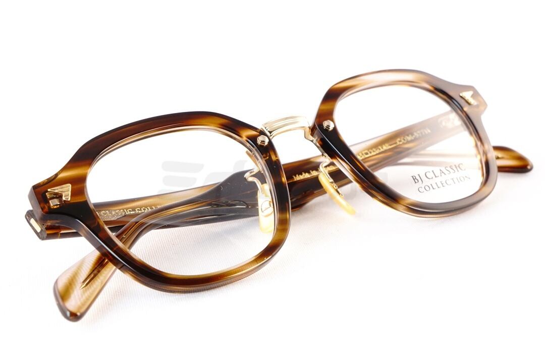 BJ CLASSIC メガネ COM-577N C-30-1 ヘキサゴン チタン クラシカル