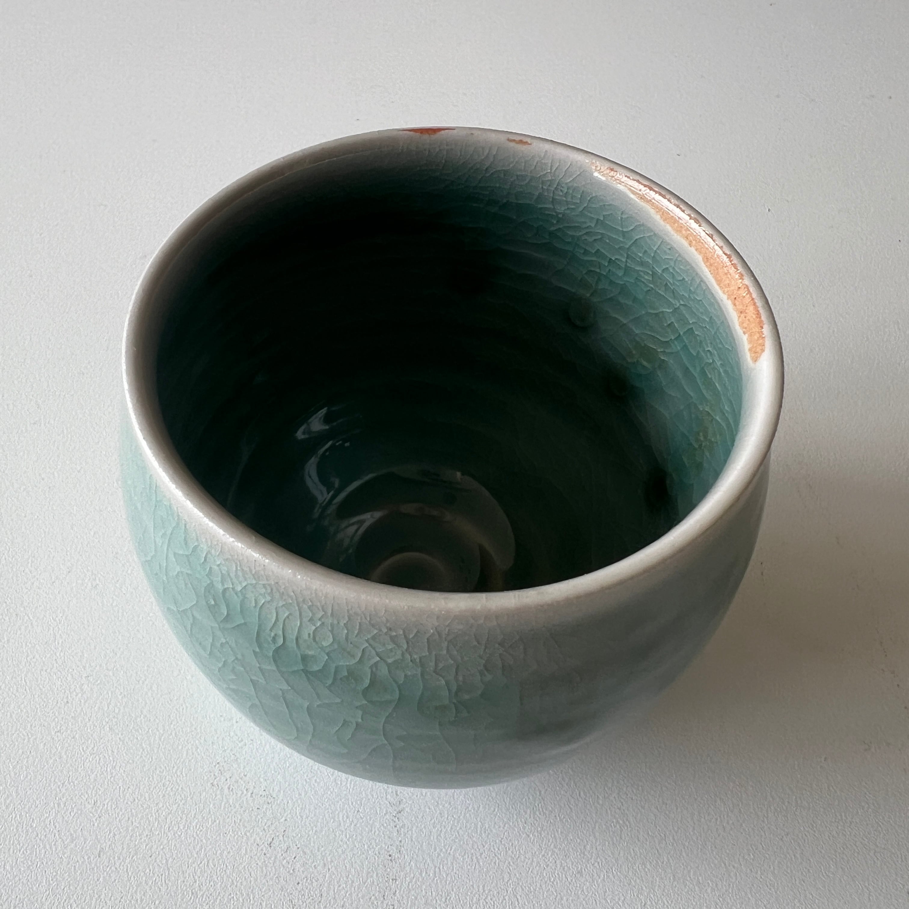 0517]青磁万能碗 大 | 三田陶芸の森。