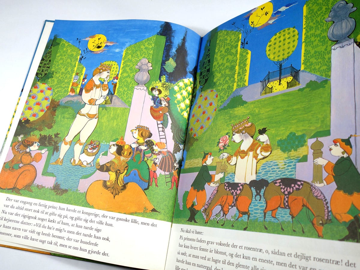 SVINEDRENGEN（H. C. Andersen 作、Bjorn Wiinblad 絵） | bookstore