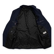 ORIHICA オリヒカ チェック セットアップ スーツ テーラード 裾ダブル スラックス サイズ 92-76-170 Y5 /ネイビー