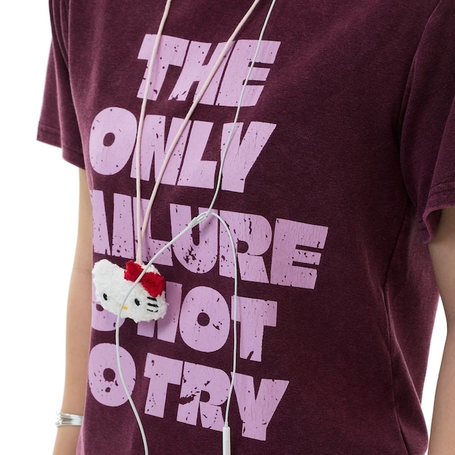 クラックレタリングビッグロゴTシャツ 3col R02547
