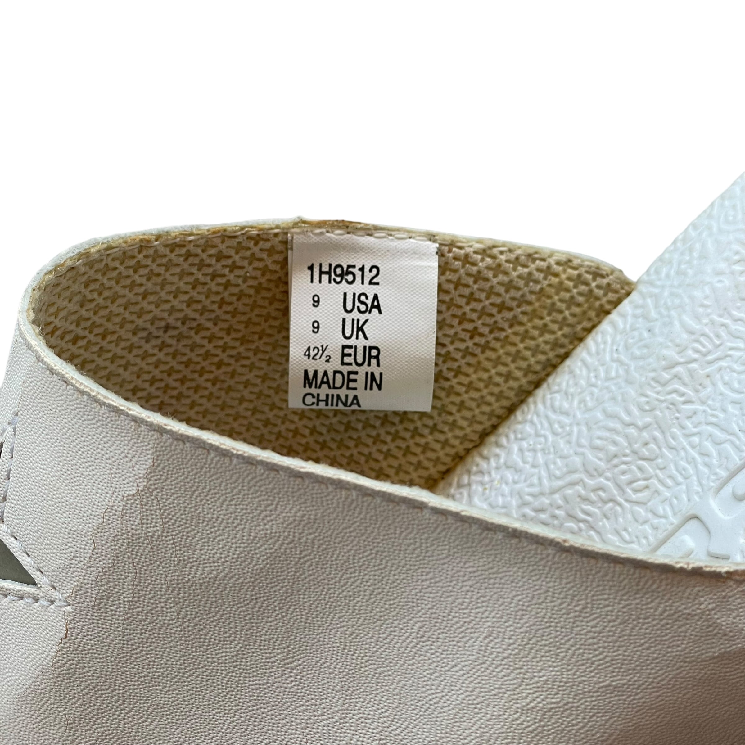 [90s Deadstock]レアカラー　カーキ×ホワイト　ワンスターサンダル ☆ADIDAS☆Superstar 82 Off White Dark Green☆送料・関税込