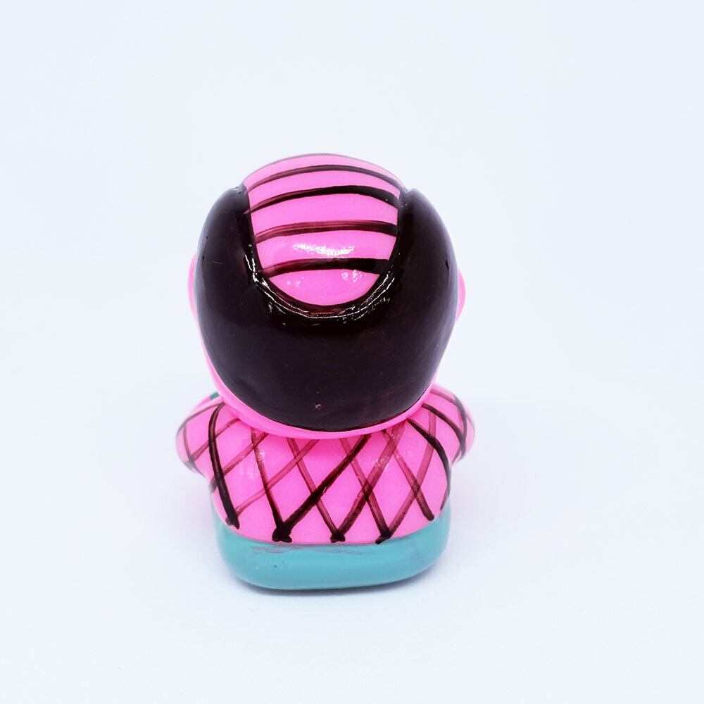 座サトシ（ピンク） / ソフビ/ デハラユキノリ