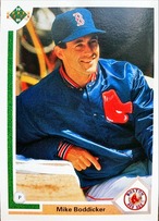 MLBカード 91UPPERDECK Mike Boddicker #438 RED SOX