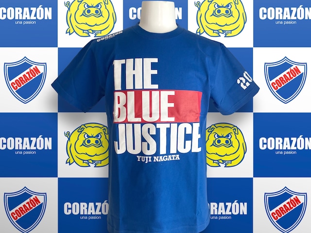永田裕志✖️CORAZON『THE BLUE JUSTICE 2023』Tシャツ