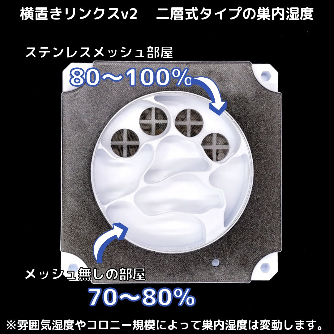 リンクス　2点お纏め 横置きリンクスv2｜二層式タイプ｜選べるオプション | あり巣 in