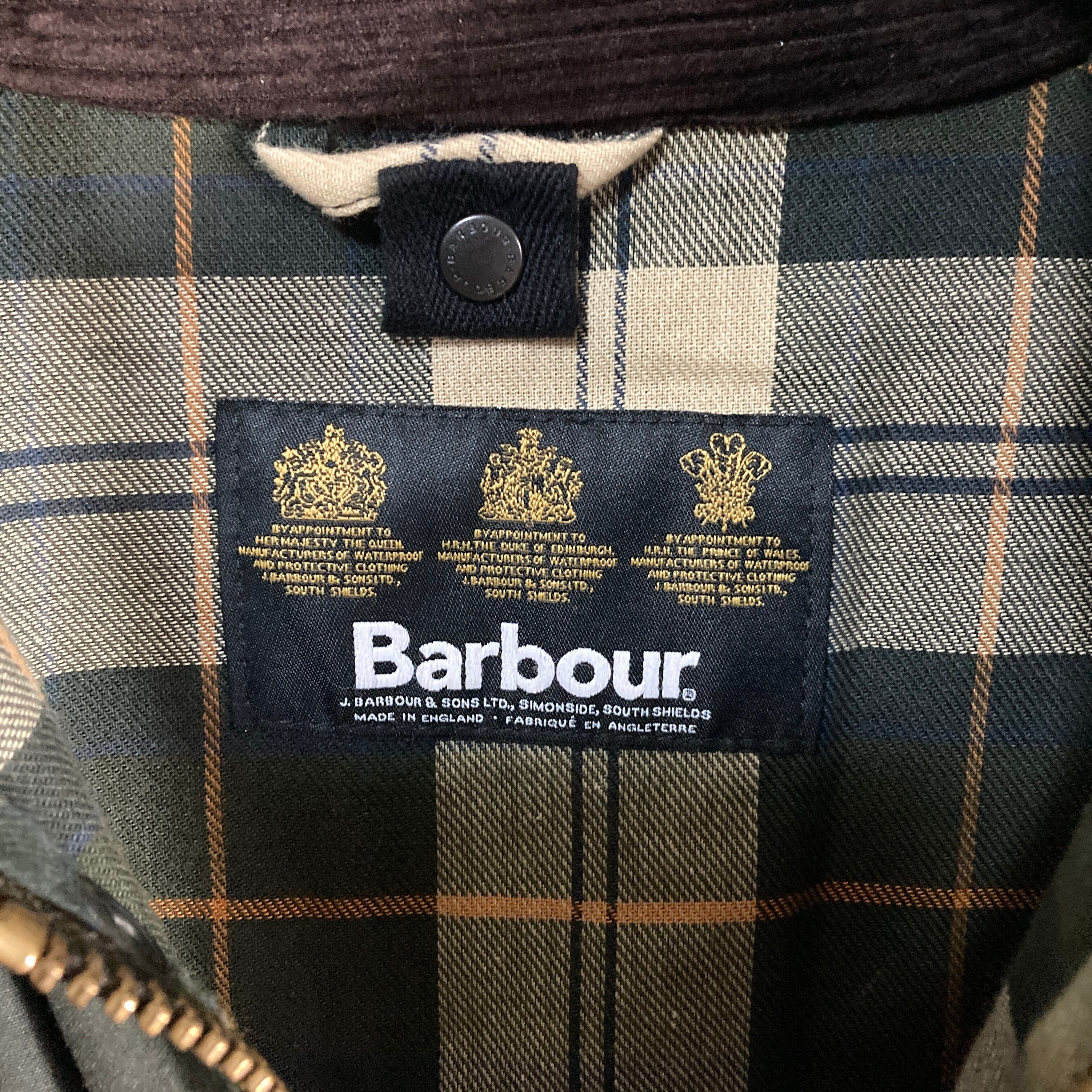 英国製 Barbour バブアー オイルドジャケット SL BEDALE セージ