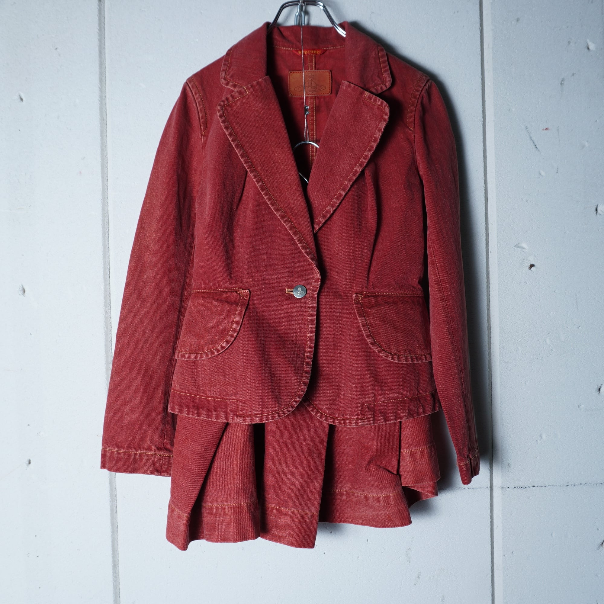Vivienne Westwood】ヴィヴィアンウエストウッド デニムラペル
