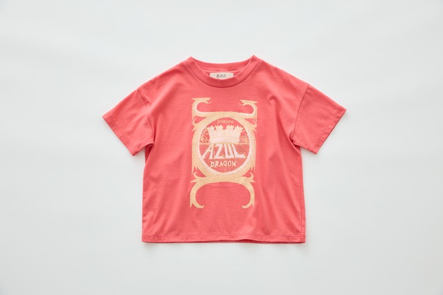 【 eLfin Folk 26SS 】 AZUL DRAGON Tee / red
