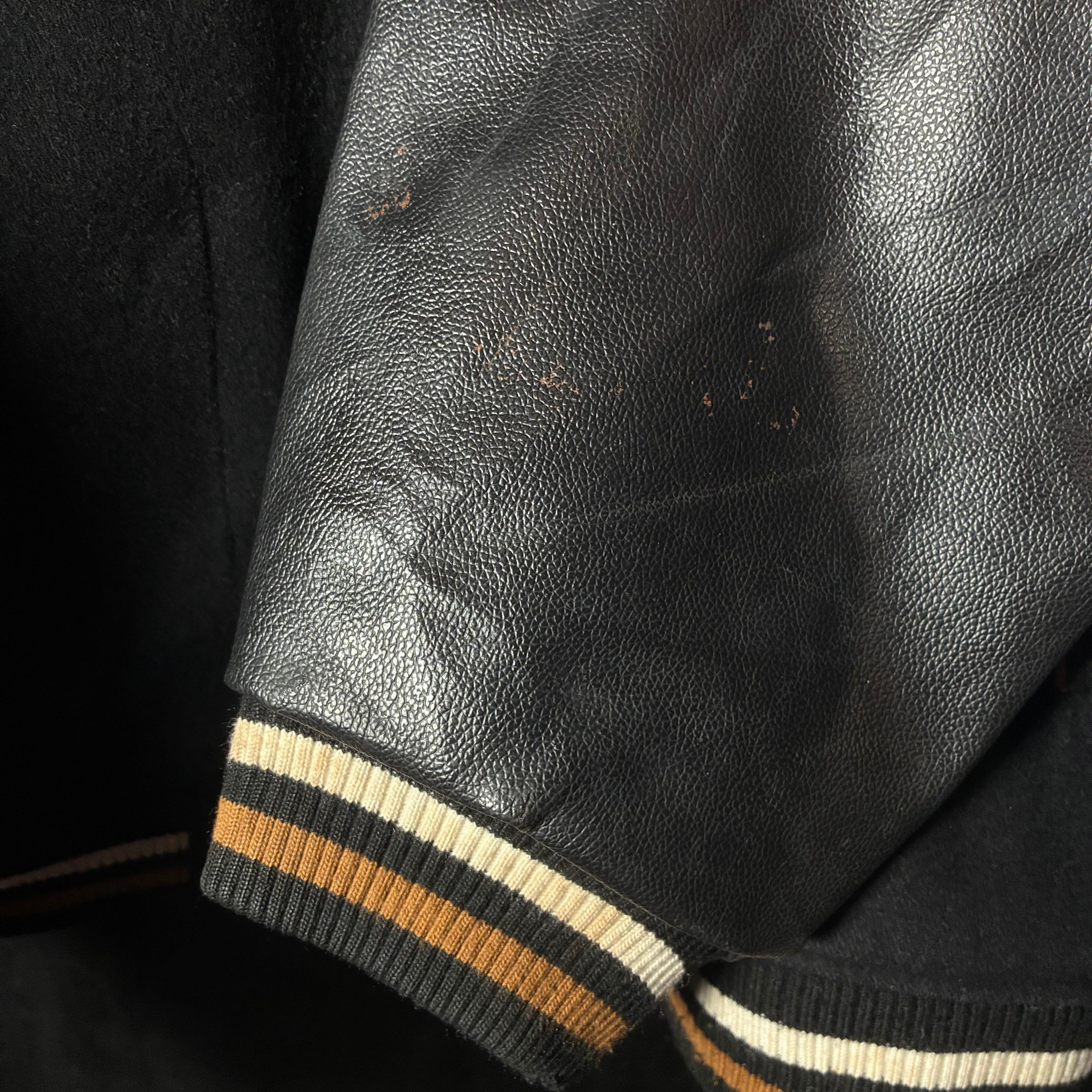 SOUTH POLE スタジャン 超ビッグサイズ サウスポール 袖レザー | 古着