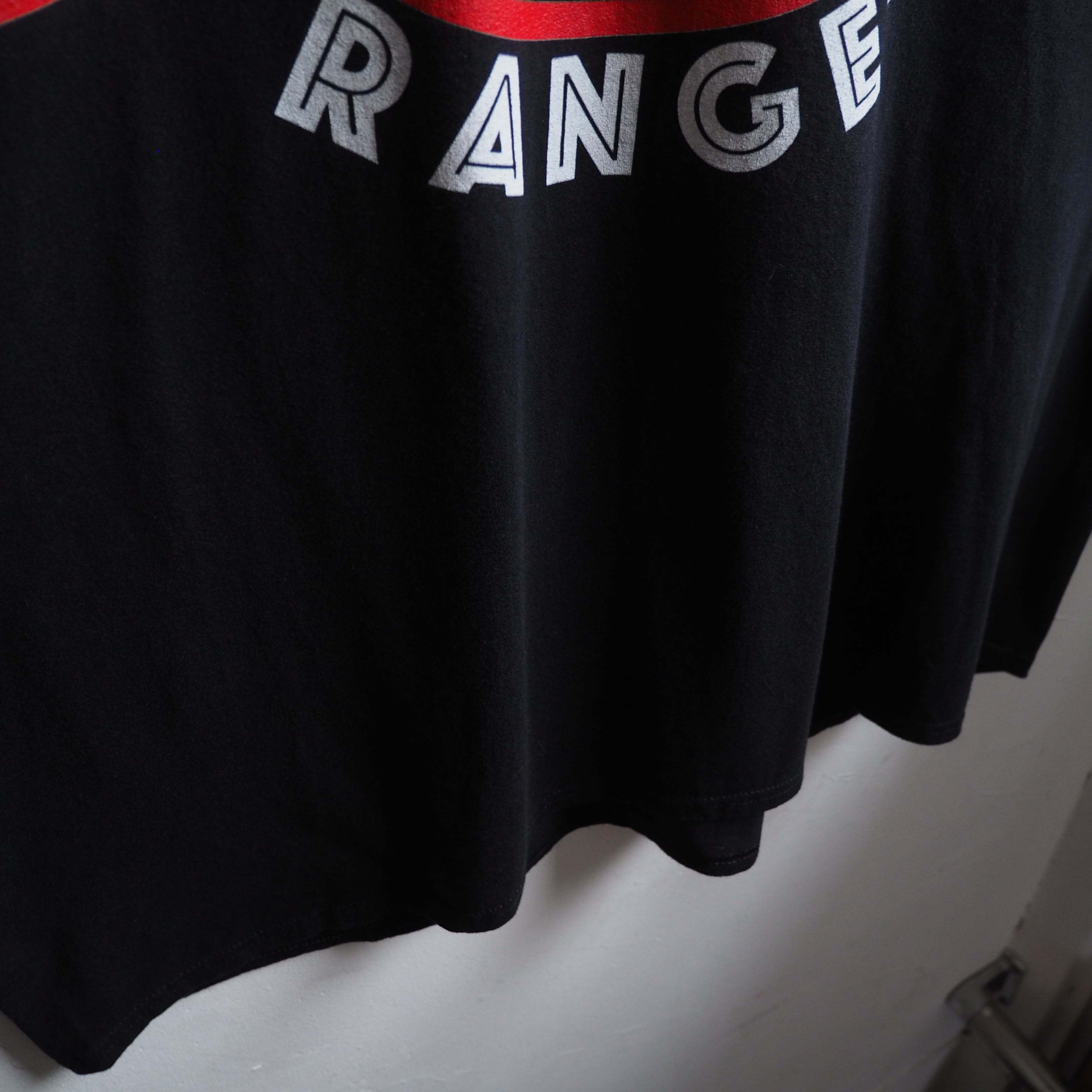 ” JURASSIC PARK ” Movie printed Over silhouette Black Tee