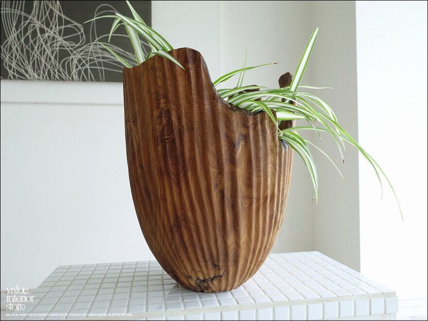 冬柴文廣・作刈穂土花入