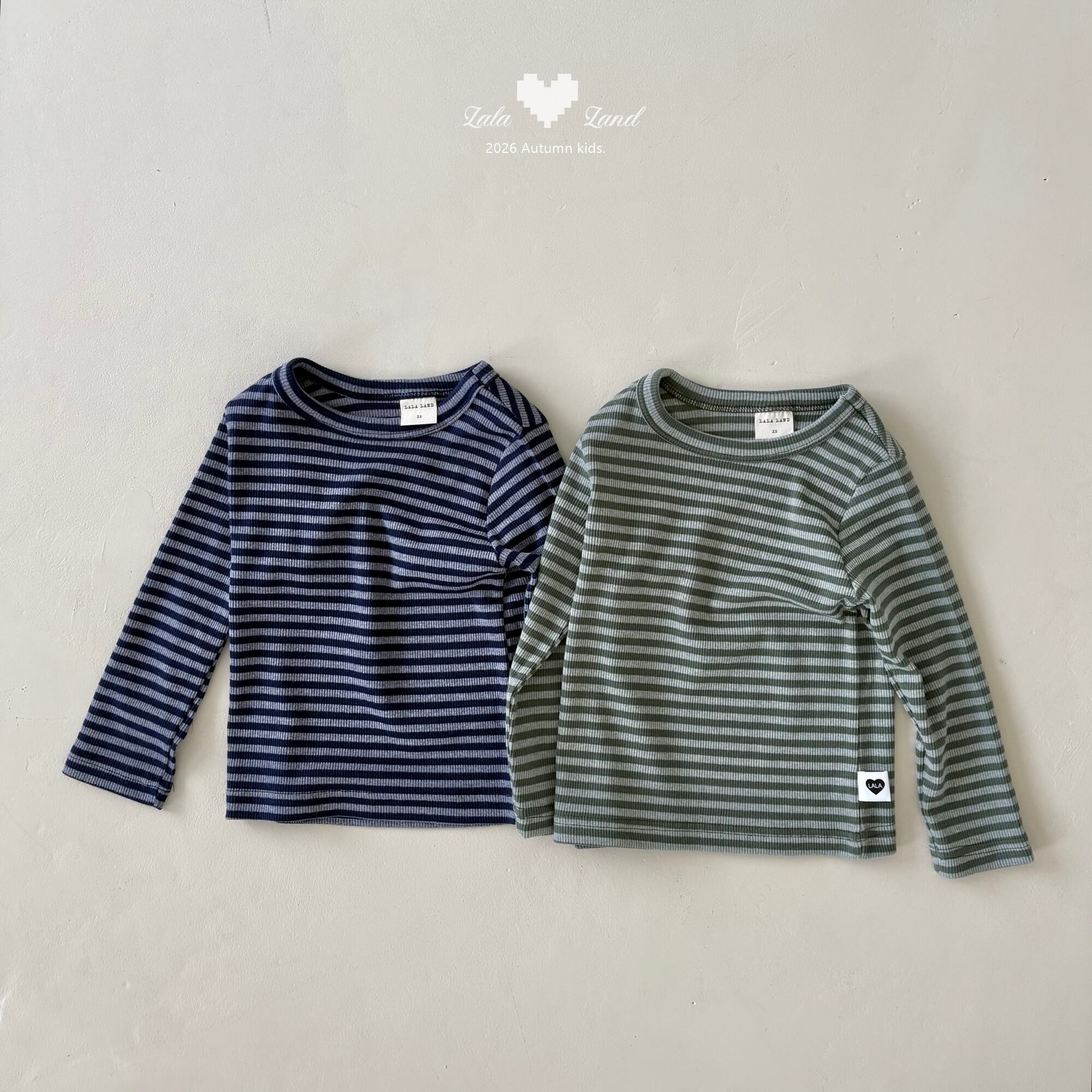 muse striped tee【lalaland】※9月下旬〜10月上旬発送予定