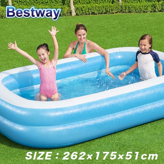 ビニールプール 家庭用プール 子供 （210*145*60cm）