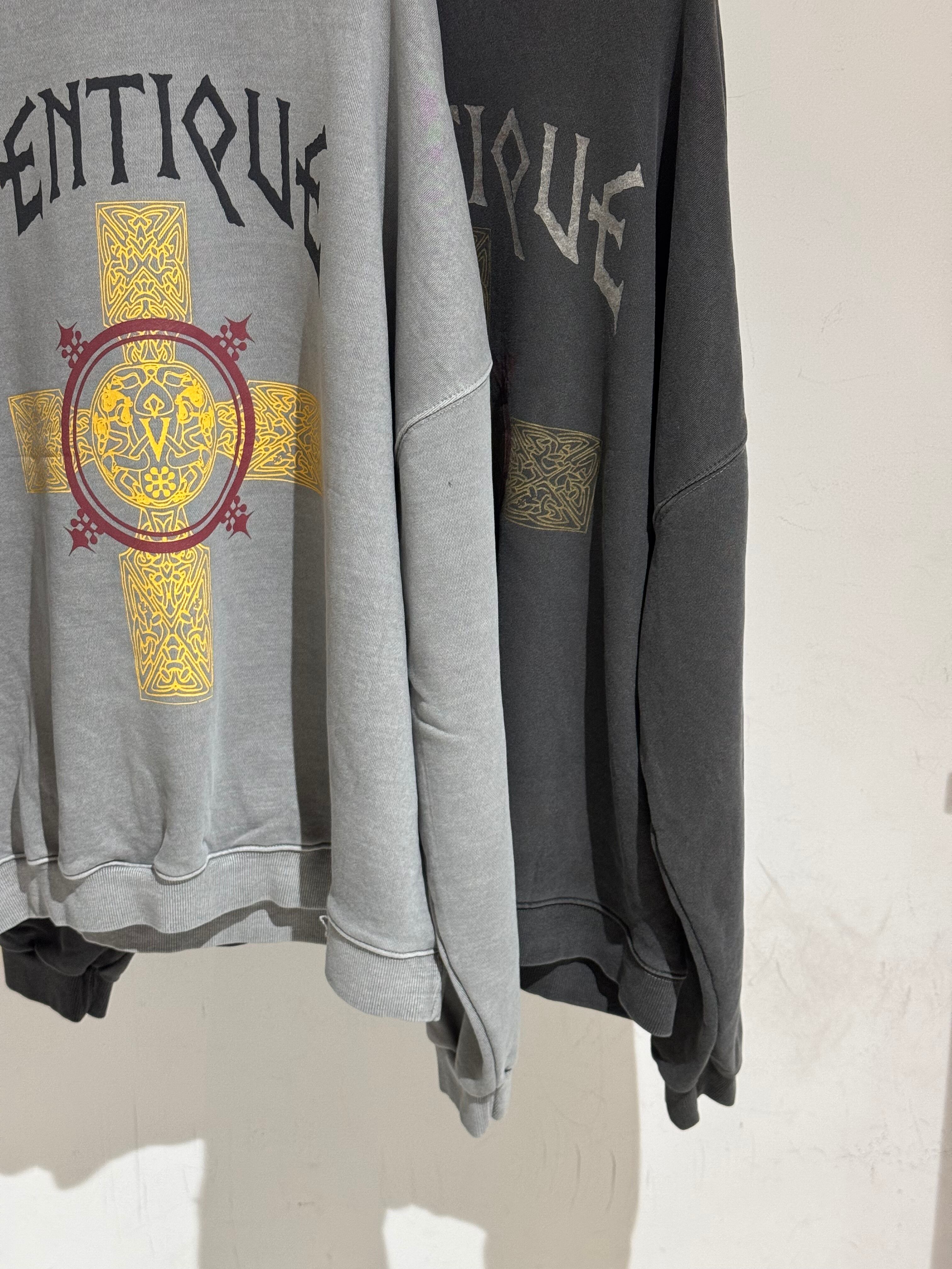"VENTIQUE"vintage pattern sweat