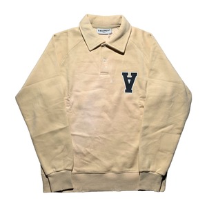 【VASEMENT】"V" POLO SWEAT SHIRTS