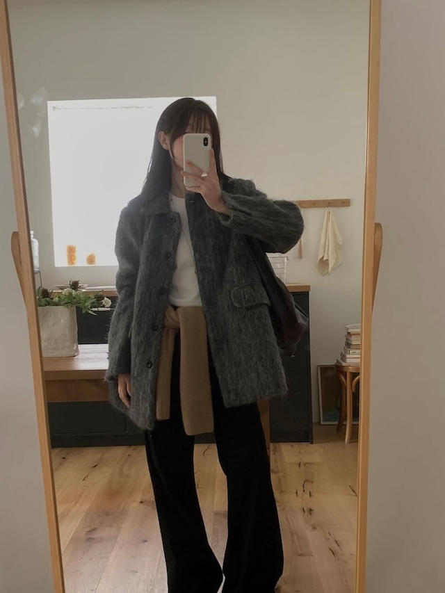 (予約) miel / 111 Kimo bootcut denim pants 1color