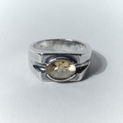 YELLOW STONE RING