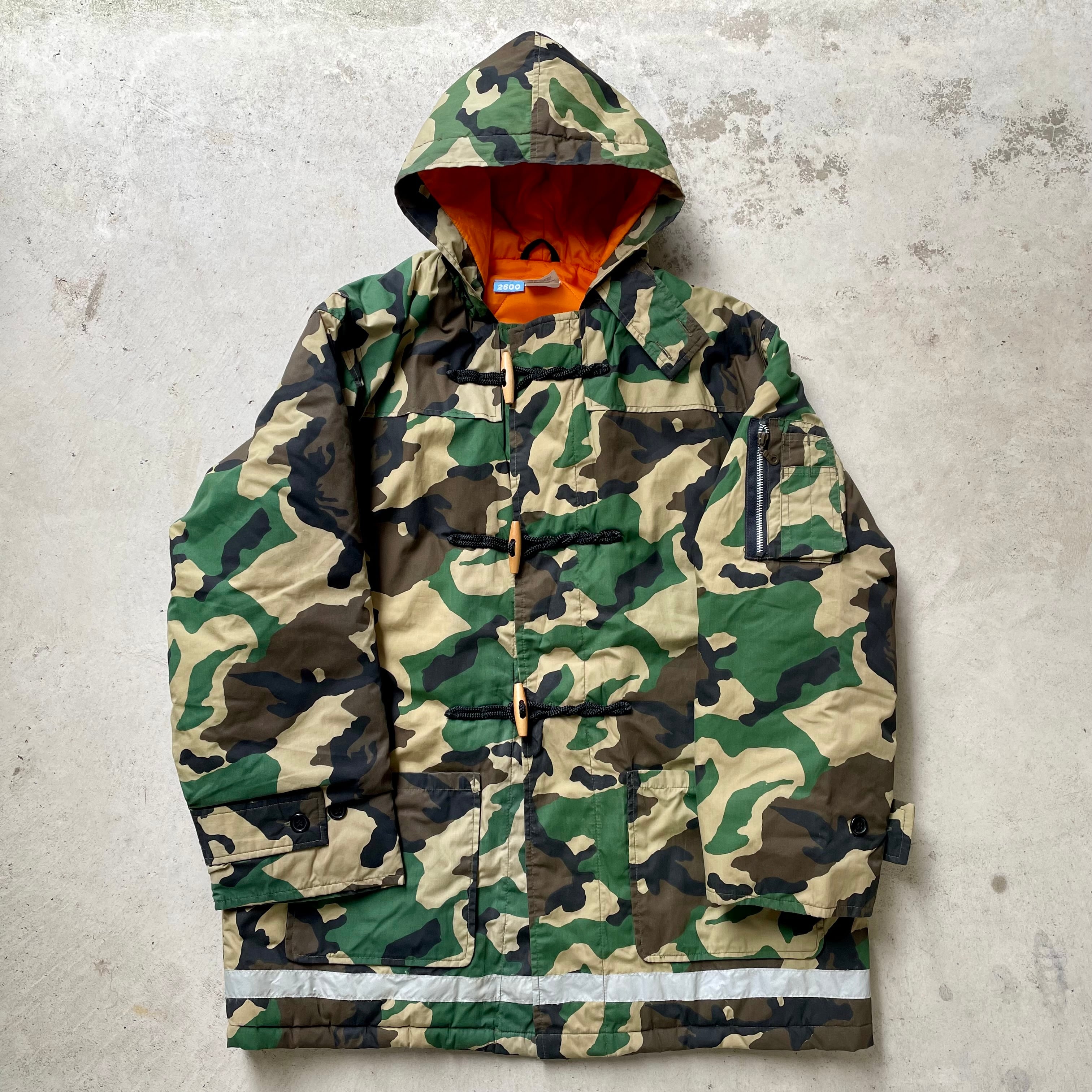90s “2600” woodland camouflage duffle coat made by spiewak | JESUS
