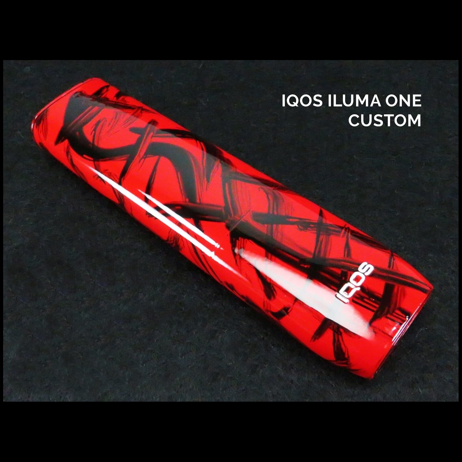 ✨ 紅白 赤 日章 アイコス イルマ ワン IQOS ILUMAONE カスタム 【公式 