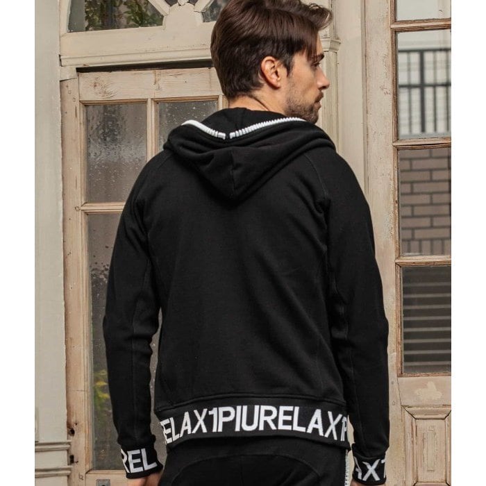 1PIU1UGUALE3 SPORT テープロゴパーカー 1PIU1UGUALE3 RELAX(ウノピゥ