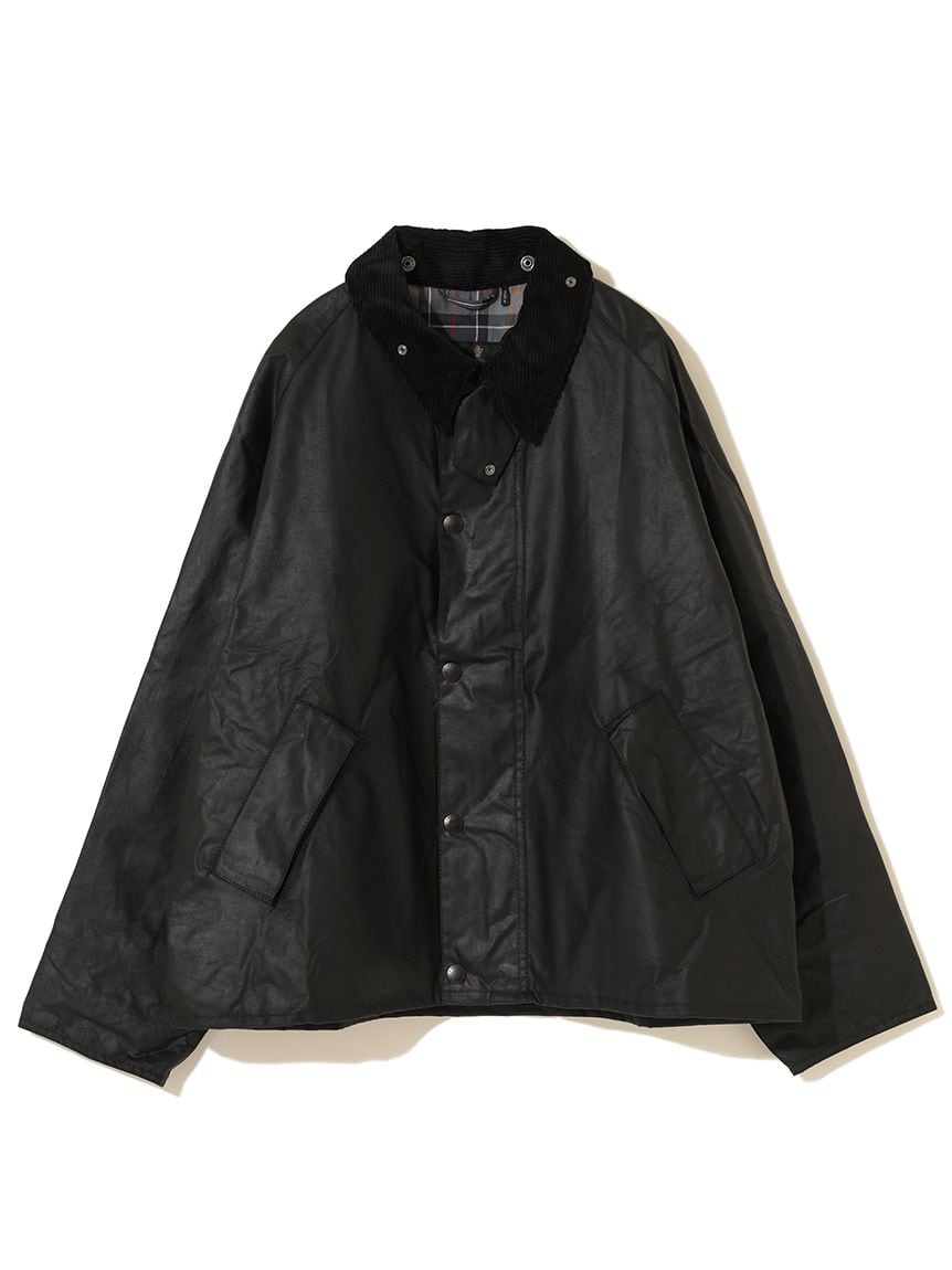 Barbour(ﾊﾞﾌﾞｱｰ) - TRANSPORT WAX JACKET/BLACK(ﾄﾗﾝｽﾎﾟｰﾄ/ﾌﾞﾗｯｸ ...