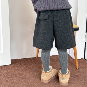 冬裏起毛ラシャハーフパンツ