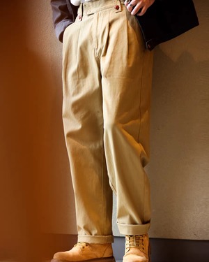 Vintage Style Gurkha Casual Pants  K0398