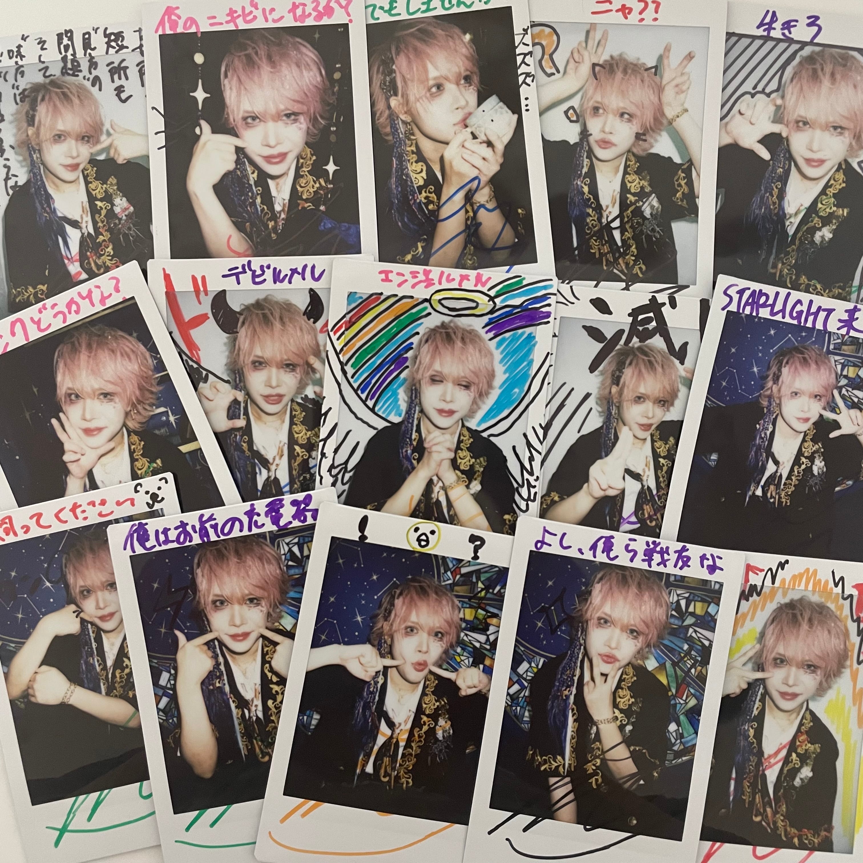 福本かれん チェキ 限定サイン写真特典】【全10枚】【福本カレン】ソロ活動記念生写真10枚